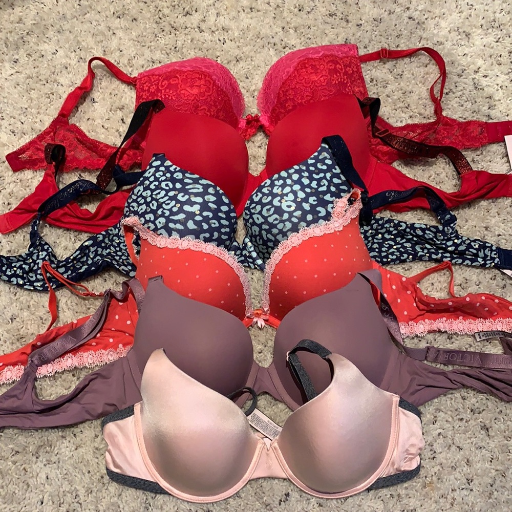 Victoria’s Secret Bra Lot! Only worn 2 or 3 times each, they’re still perfect!!